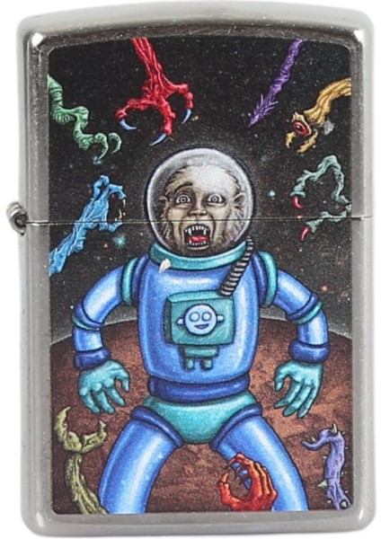 Çakmak Space Monkey Hediye Seçeneğiyle Çevre Dostu Metal Alaşım Rüzgar Geçirmez