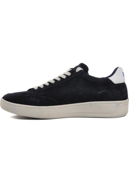 221163 Lacivert Süet Deri Erkek Sneaker