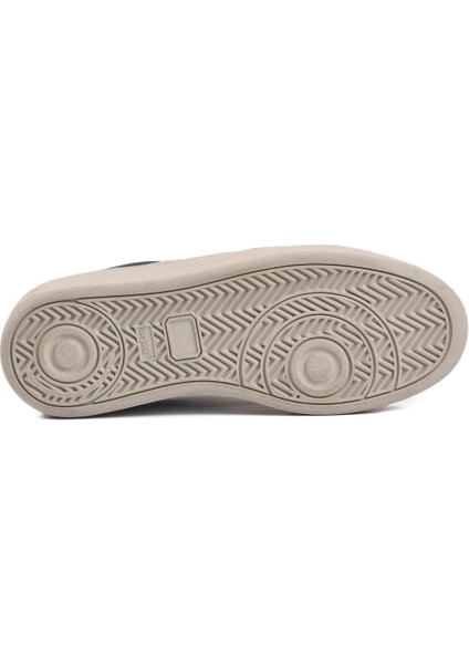 221163 Lacivert Süet Deri Erkek Sneaker