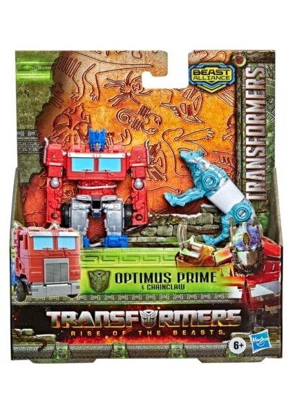 Transformers 7 Rise Of The Beasts Weaponizer Optimus Prime Chainclaw F3897-F4612