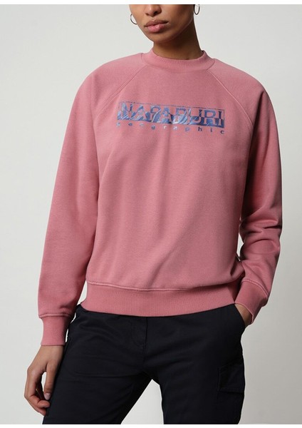 Kadın Bisiklet Yaka Sweatshirt NP0A4FAD D006990