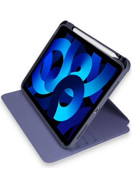 Ipad 10.2 (7.nesil) Kılıf Starling 360 Kalemlikli Tablet Kılıf - Lacivert