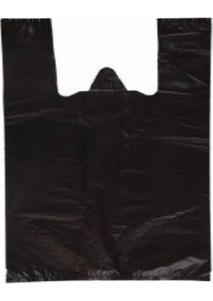 Siyah Hışır Atlet Poşet Mini Boy 22X31 cm 2500 Adet