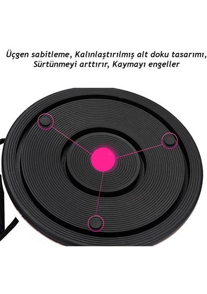 Bel Inceltici Spor Aleti Waist Twisting Disc (Ipli) indirimleri