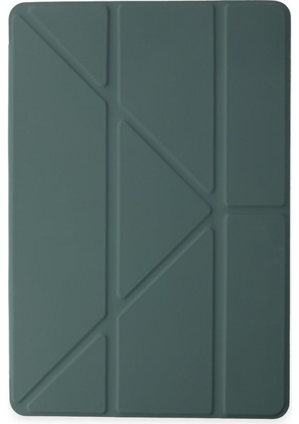 Ipad Pro 12.9 (2018) Kılıf Kalemlikli Hugo Tablet Kılıfı - Koyu Yeşil Mrayd modelleri