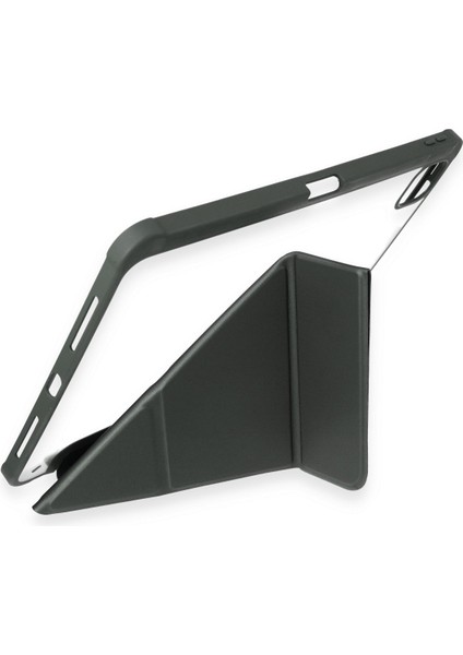 Ipad Pro 12.9 (2018) Kılıf Kalemlikli Hugo Tablet Kılıfı - Koyu Yeşil Mrayd indirimleri