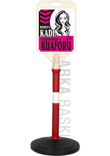 Kadın Kuaförü Yönlendirme ve Bariyer Uyarı Dubası fiyatları