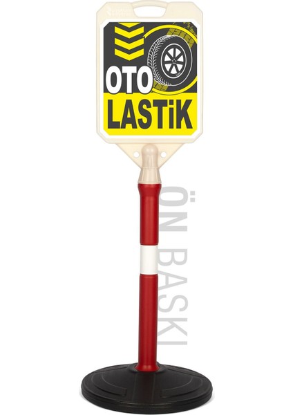 Oto Lastik Yönlendirme ve Bariyer Uyarı Dubası