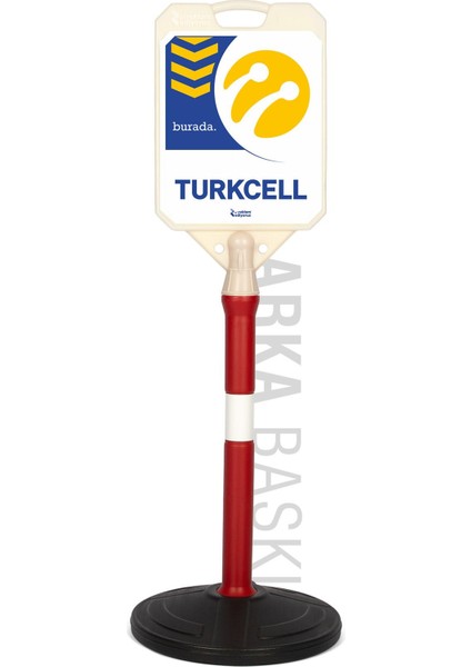 Turkcell Yönlendirme ve Bariyer Uyarı Dubası