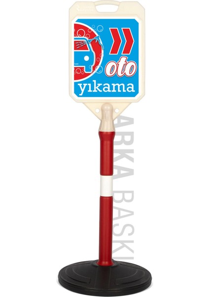 Oto Yıkama V2 Yönlendirme ve Bariyer Uyarı Dubası fiyatları