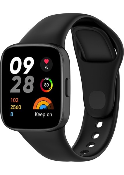 Xiaomi Redmi Watch 3 Kordon Yumuşak Suya Dayanıklı Ayarlabilir Spor Silikon Akıllı Saat Kordon