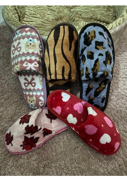 Ebruli Butik Kadın Ev Terliği 5 Li fiyatları