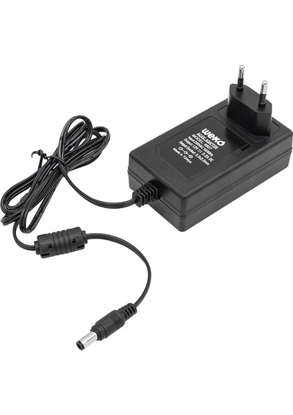 Weko 12 Volt - 3.2 Amper - 38 Watt 5.5*2.5 Uçlu Plastik Kasa Priz Tip Adaptör Kutusuz Yerli Üretim