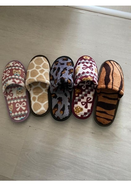 Ebruli Butik Kadın Ev Terliği 5 Li indirimleri