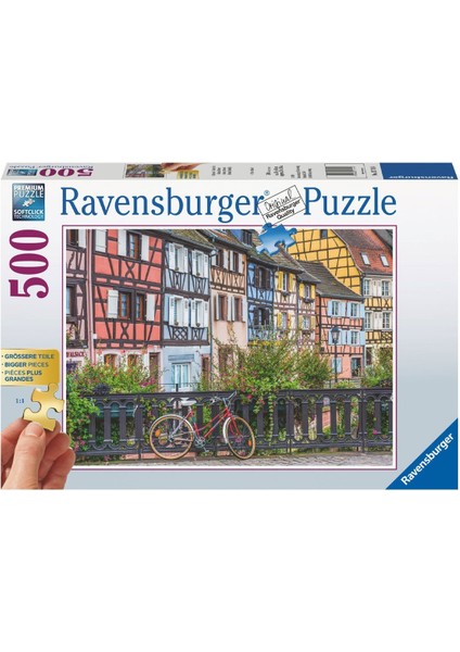 137114 Ravensburger Gold Fransa 500 Parça Puzzle