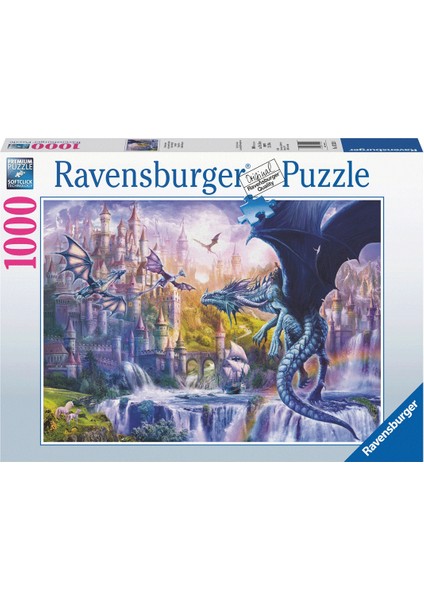 152520 Ravensburger Ejderha Şatosu 1000 Parça Puzzle