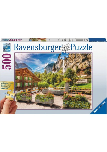 137121 Ravensburger Gold Isviçre 500 Parça Puzzle