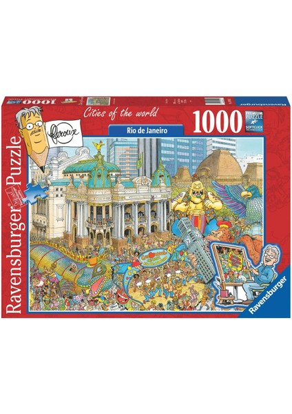 161942 Ravensburger Rio 1000 Parça Puzzle