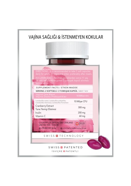 Happy Vajin Sağlığı ve Kokusu 60 x 3 Kutu Yumuşak Kapsül modelleri