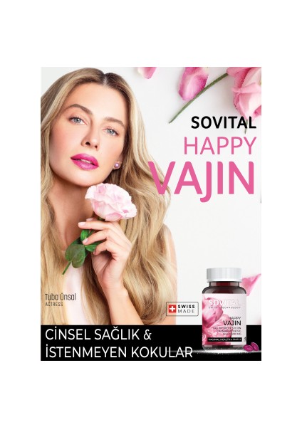 Happy Vajin Sağlığı ve Kokusu 60 x 3 Kutu Yumuşak Kapsül fırsatları