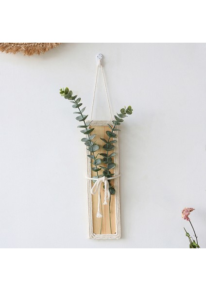 Vazo Duvar Kolye Güzel Görünümlü Süs Vazo Pamuk Halat Kolye Çekici (Yurt Dışından) fiyatları