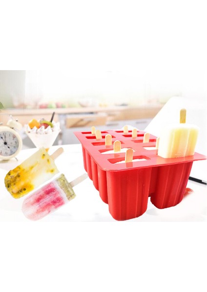 1 Takım Dondurma Makinesi Gıda Sınıfı Buz Yapma 10 Izgara Dondurma Makinesi Aracı (Yurt Dışından) indirimleri