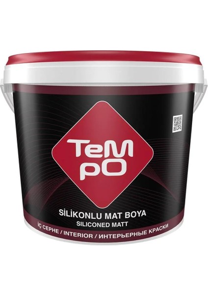 Filli Boya Tempo Silikonlu Mat İç Cephe Boyası 20 kg