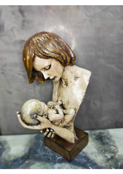 Anne Bebek Polyester Dekoratif Biblo