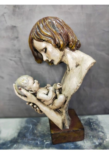 Anne Bebek Polyester Dekoratif Biblo