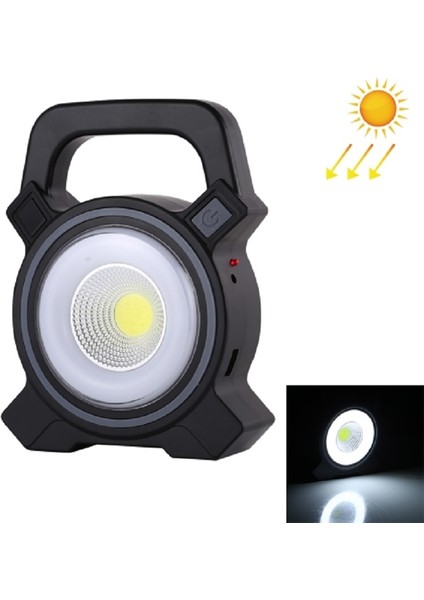 Work Lıghts Cob Ledli Güçlü LED Kamp Feneri Güneş Enerjili Lamba USB Şarjlı Işıldak 3 Modlu modelleri