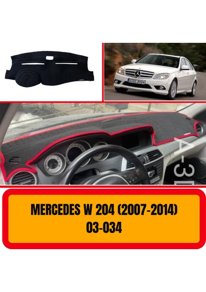 Mercedes -Benz W204 Ön Göğüs / Panel / Torpido Koruması - Kılıfı - Halısı