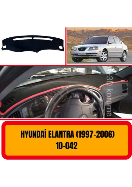Hyundai Elantra 1997-2006 Ön Göğüs / Panel / Torpido Koruması - Kılıfı - Halısı