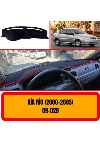 Kia Rio 2000-2005 Ön Göğüs / Panel / Torpido Koruması - Kılıfı - Halısı