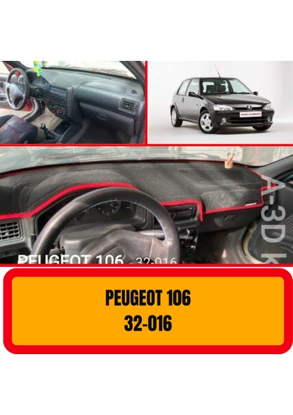 Peugeot 106 Ön Göğüs / Panel / Torpido Koruması - Kılıfı - Halısı