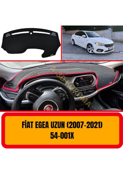 A3D Torpido Koruma Fiat Egea Tabletsiz Torpido Koruma - Torpido Koruyucu - Kılıfı - Halısı - Örtüsü - Yedek parça - Otoaksesuar - Ön Gögüs - Panel-a3d-3d