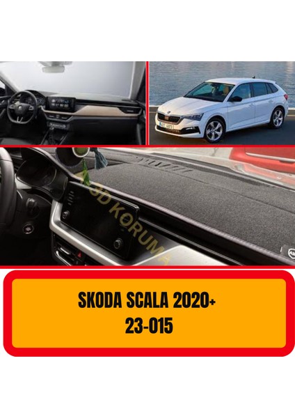 Scoda Scala 2020 + Ön Göğüs / Panel / Torpido Koruması - Kılıfı - Halısı