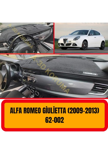 Alfa Romeo Giulietta 2009 - 2013 Ön Göğüs / Panel / Torpido Koruması - Kılıfı - Halısı