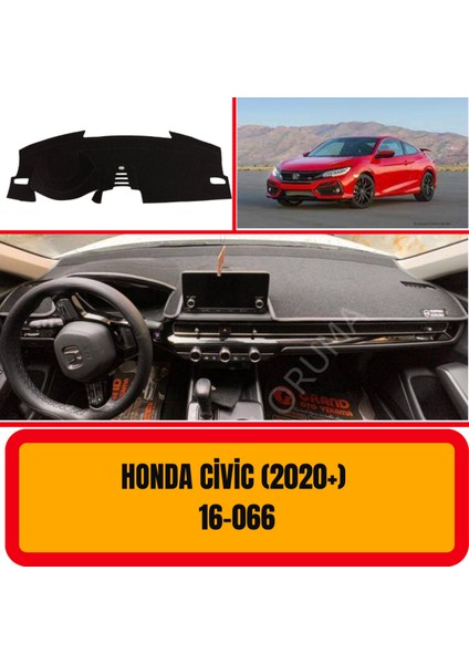 Honda Civic ( 2020 +) Ön Göğüs / Panel / Torpido Koruması - Kılıfı - Halısı