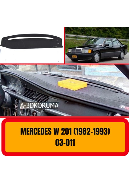 Mercedes -Benz W201 1982-1993 Ön Göğüs / Panel / Torpido Koruması - Kılıfı - Halısı