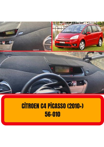 Citroen C4 Ön Göğüs / Panel / Torpido Koruması - Kılıfı - Halısı