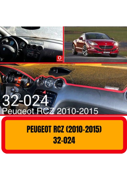 A3D Torpido Koruma Peugeot Rcz 2010-2015 Ön Göğüs / Panel /  Torpido Koruması - Kılıfı - Halısı