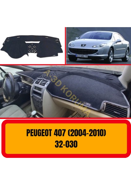 Peugeot 407 Ön Göğüs / Panel / Torpido Koruması - Kılıfı - Halısı