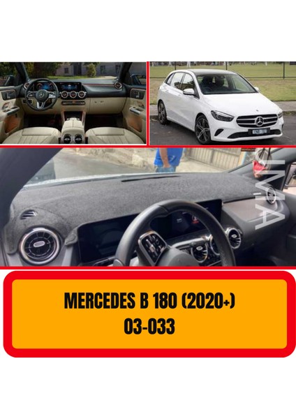 Mercedes B180 2020 Ön Göğüs / Panel / Torpido Koruması - Kılıfı - Halısı