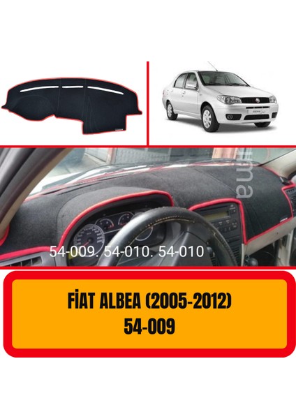 A3D Torpido Koruma Fiat Albea 2005-2012 Ön Göğüs / Panel /  Torpido Koruması - Kılıfı - Halısı