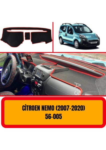 Citroen Nemo 2007-2020 Ön Göğüs / Panel / Torpido Koruması - Kılıfı - Halısı