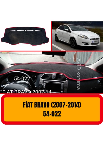 Fiat Bravo 2007-2014 Ön Göğüs / Panel / Torpido Koruması - Kılıfı - Halısı