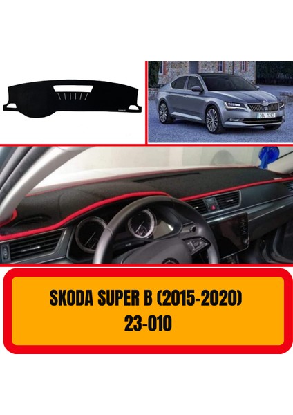 Skoda Superb 2015-2020 Ön Göğüs / Panel / Torpido Koruması - Kılıfı - Halısı