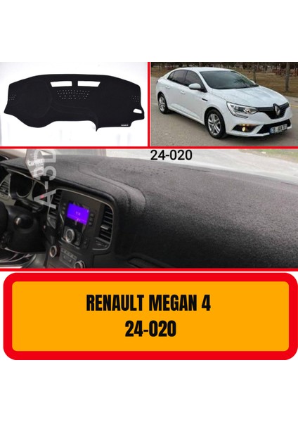 Renault Megane 4 Ön Göğüs / Panel / Torpido Koruması - Kılıfı - Halısı