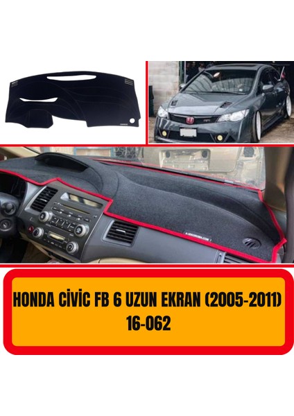 Honda Civic Fd 6 Ön Göğüs / Panel / Torpido Koruması - Kılıfı - Halısı