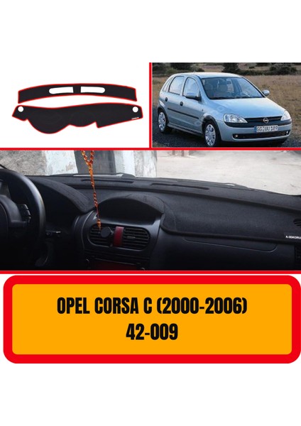 Opel Corsa C 2000-2006 Ön Göğüs / Panel / Torpido Koruması - Kılıfı - Halısı